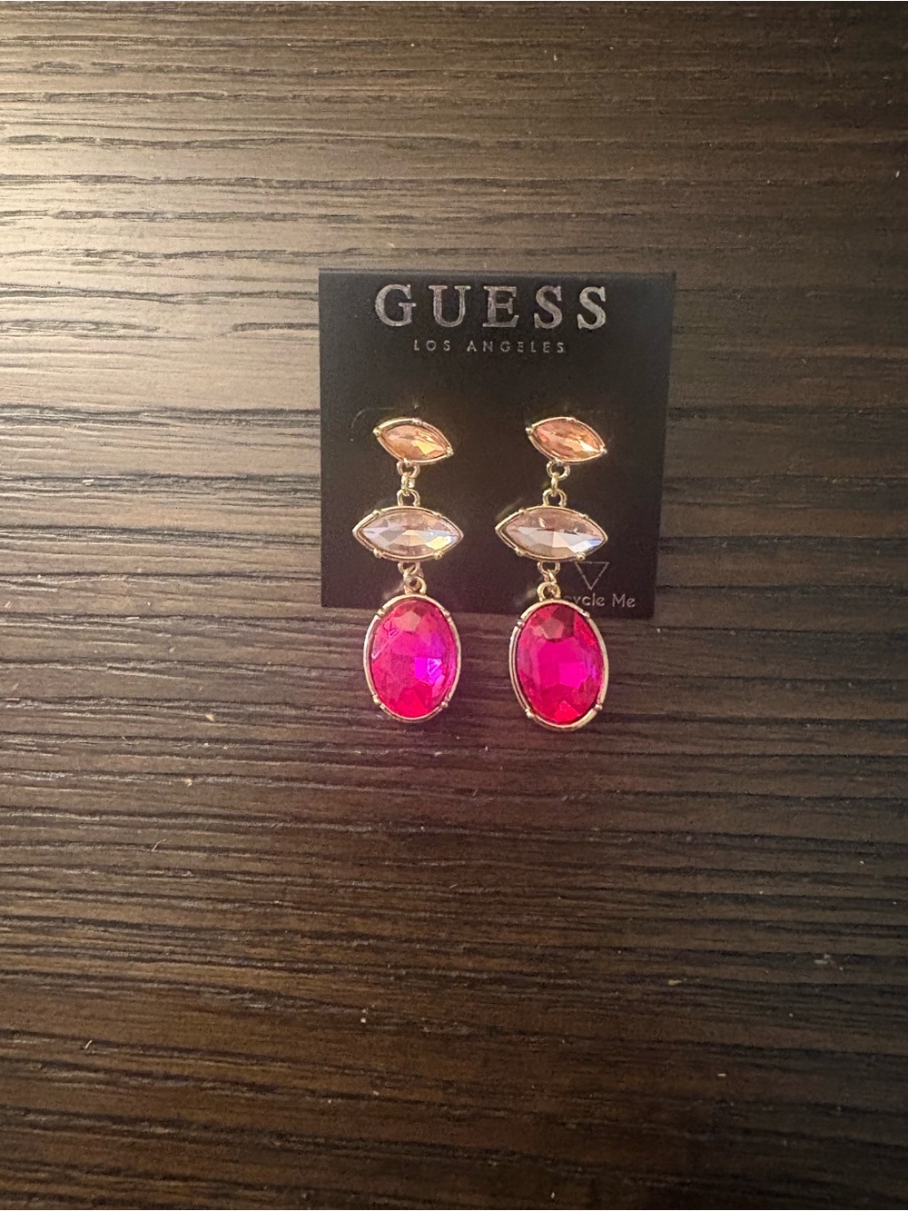 NEW Guess Pink Earrings